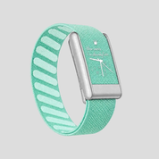 Bracelet nylon turquoise pour Whoop 5.0